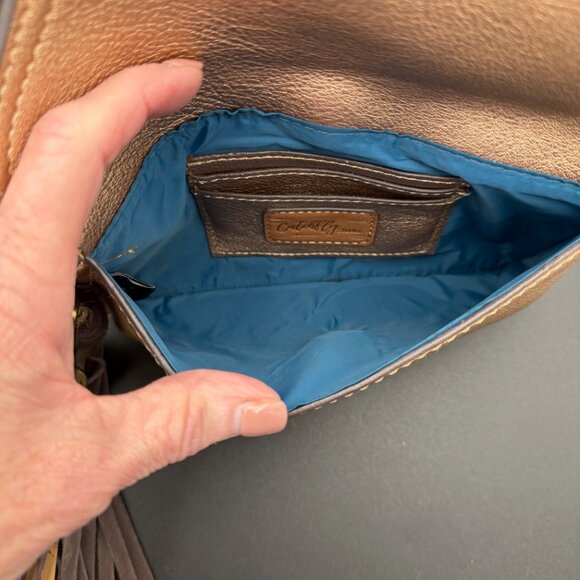 Catchfly Leather Wristlet Clutch - Picture 5 of 5